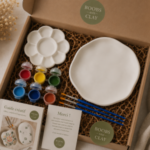 BOX PEINTURE SUR CÉRAMIQUE – COUPELLE WAVY