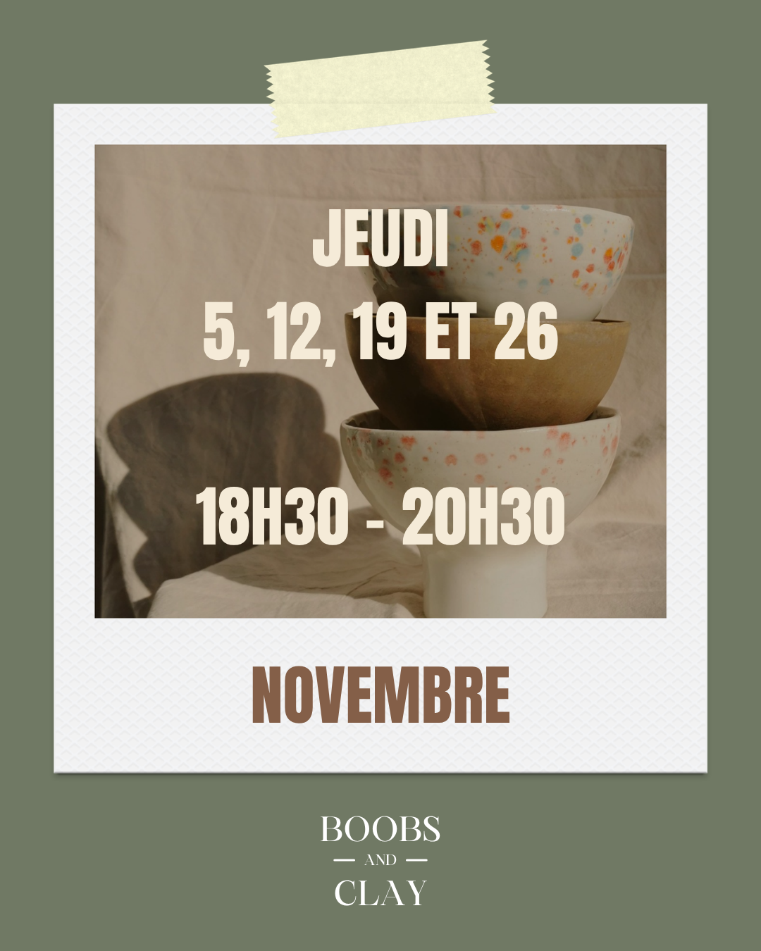 cours poterie perpignan novembre